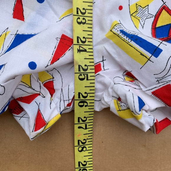 Vintage 80s sailing print romper, new with tags - Picture 12 of 14